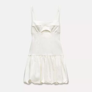 Zara White Mini Dress